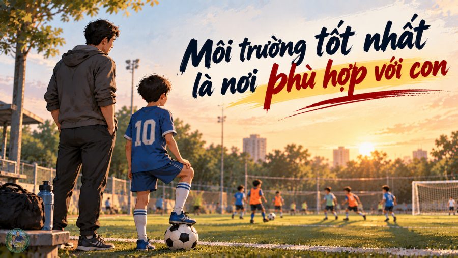 Làm thế nào để biết môi trường học bóng đá phù hợp với con? Làm thế nào để biết môi trường học bóng đá phù hợp với con?