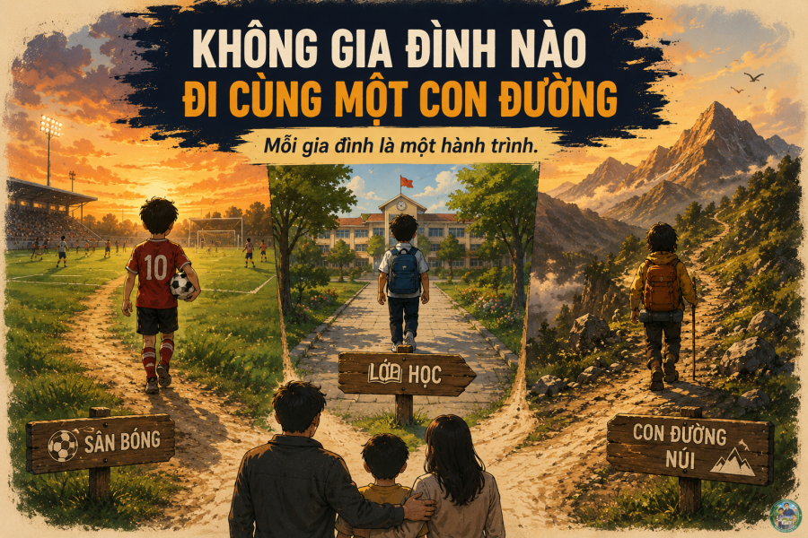 Mỗi gia đình là một hành trình. Mỗi gia đình là một hành trình.