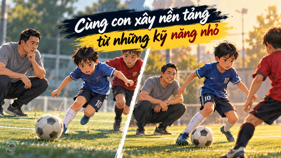 Kỹ thuật bóng đá cho trẻ em Những kỹ năng nền tảng Kỹ thuật bóng đá cho trẻ em Những kỹ năng nền tảng