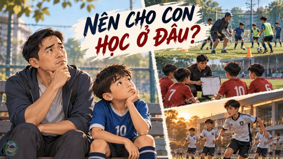 Trung tâm bóng đá cho trẻ em: Khác gì CLB và học viện? Trung tâm bóng đá cho trẻ em Khác gì CLB và học viện