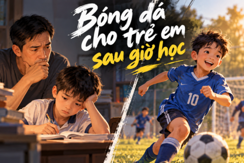 Bóng đá cho trẻ em sau giờ học