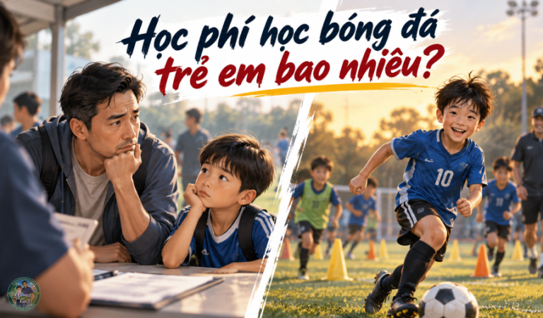 Học phí học bóng đá trẻ em bao nhiêu