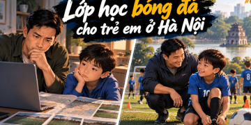 Lớp học bóng đá cho trẻ em ở Hà Nội