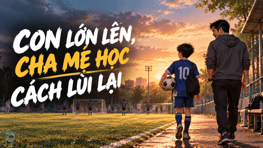 Cha Lùi Lại, Con Trưởng Thành