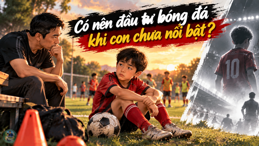 Có nên đầu tư bóng đá khi con chưa nổi bật? Có nên đầu tư bóng đá khi con chưa nổi bật?