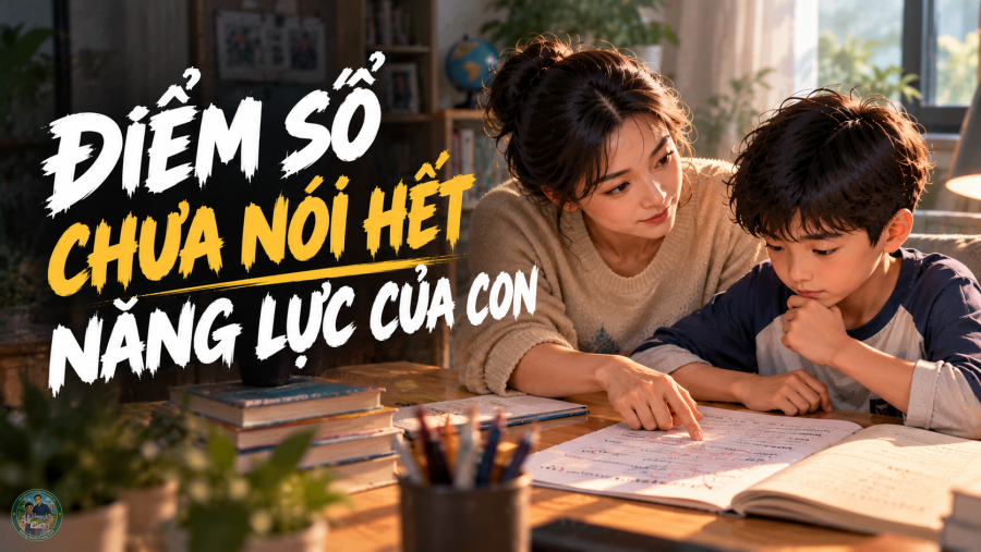 Điểm Số Chưa Nói Hết Năng Lực Của Con