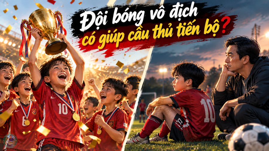 Đội bóng vô địch có giúp cầu thủ tiến bộ