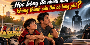 Học bóng đá nhiều năm không thành cầu thủ có lãng phí?