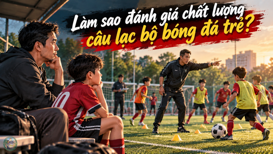 Làm sao đánh giá chất lượng một câu lạc bộ bóng đá trẻ