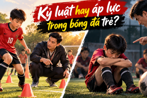 Làm sao phân biệt kỷ luật và áp lực trong bóng đá trẻ