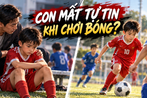 Con Mất Tự Tin Khi Chơi Bóng: Cha Mẹ Nên Làm Gì?