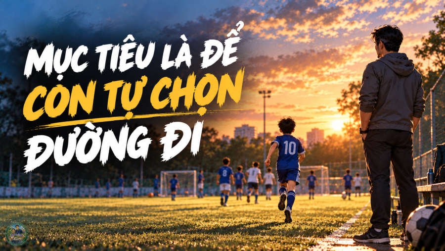 Mục tiêu là để con tự chọn đường đi