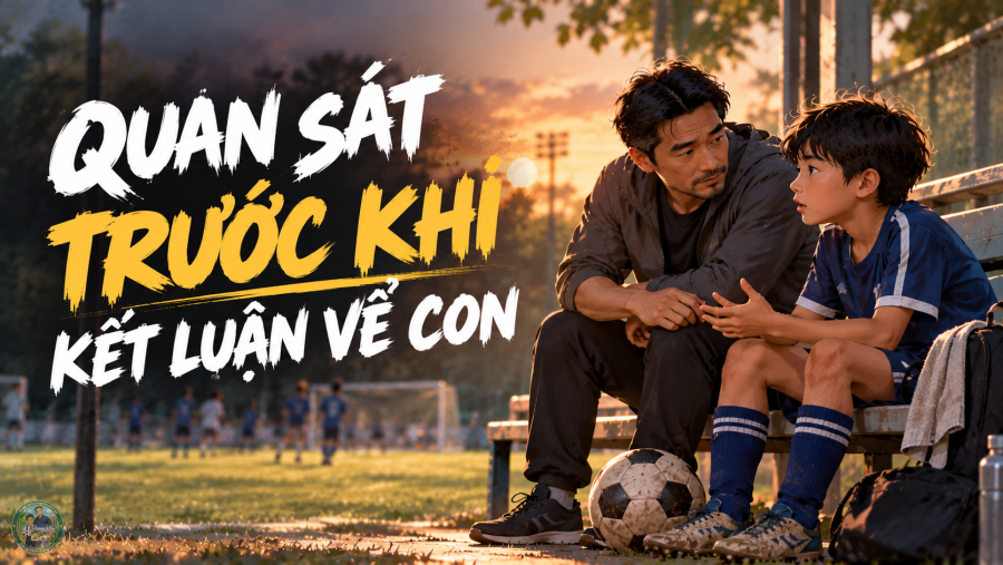 Quan Sát Trước Khi Kết Luận Về Con