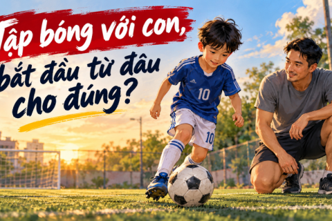 Các bài tập bóng đá cho trẻ em tại nhà: Bắt đầu từ đâu?