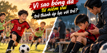 Vì sao bóng đá từ niềm vui trở thành áp lực với trẻ