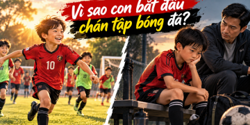 Vì sao con bắt đầu chán tập bóng đá sau nhiều năm