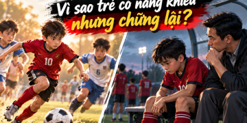 Vì sao trẻ có năng khiếu bóng đá sớm nhưng chững lại