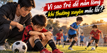 Vì sao trẻ dễ nản lòng khi thường xuyên mắc lỗi